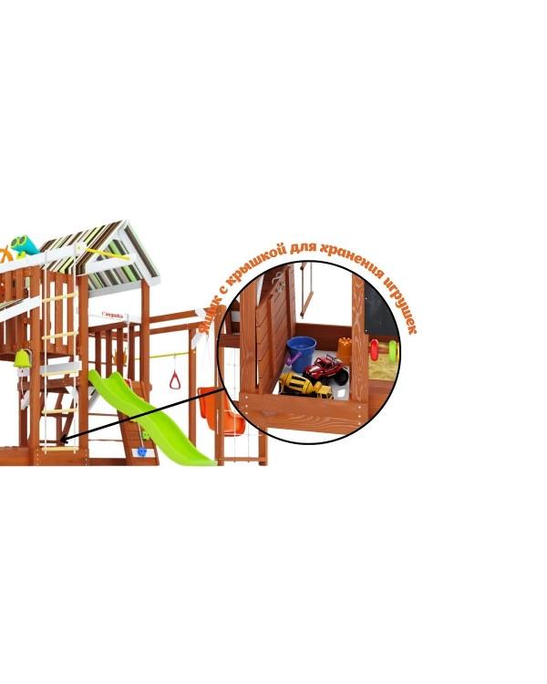 Детская площадка для дачи Савушка TooSun 14 салатовый