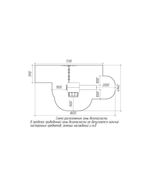 Детская площадка для дачи Савушка TooSun 8