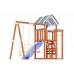 Детская площадка для дачи Савушка Тусун 8 с синей горкой
