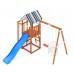 Детская площадка для дачи Савушка Тусун 8 с синей горкой