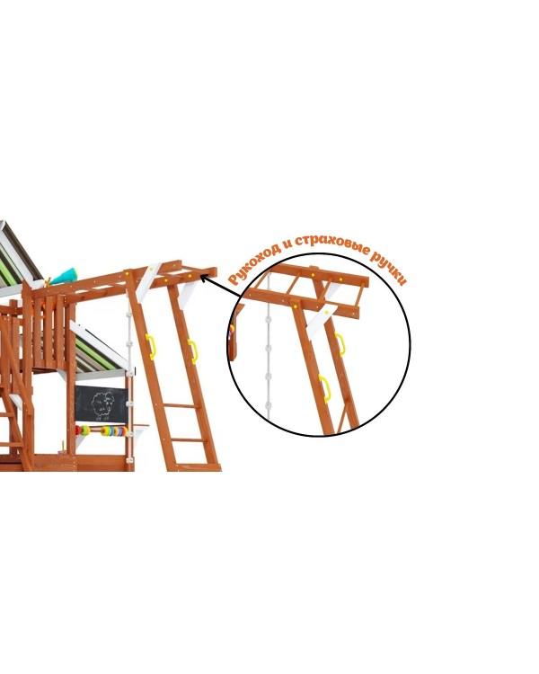 Детская площадка для дачи Савушка TooSun 9 салатовый Детская площадка для дачи Савушка TooSun 9 салатовый