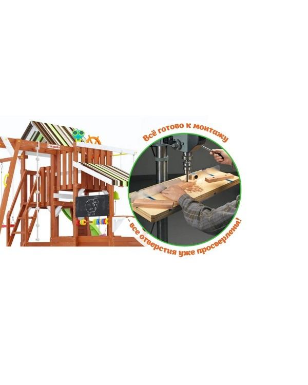 Детская площадка для дачи Савушка TooSun 9 салатовый Детская площадка для дачи Савушка TooSun 9 салатовый