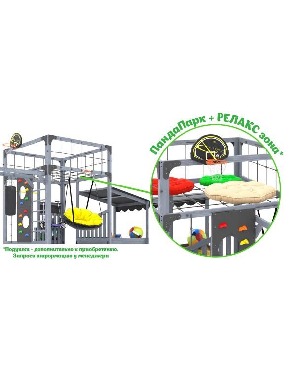 Детская площадка для дачи Савушка КУБ-4 Серый