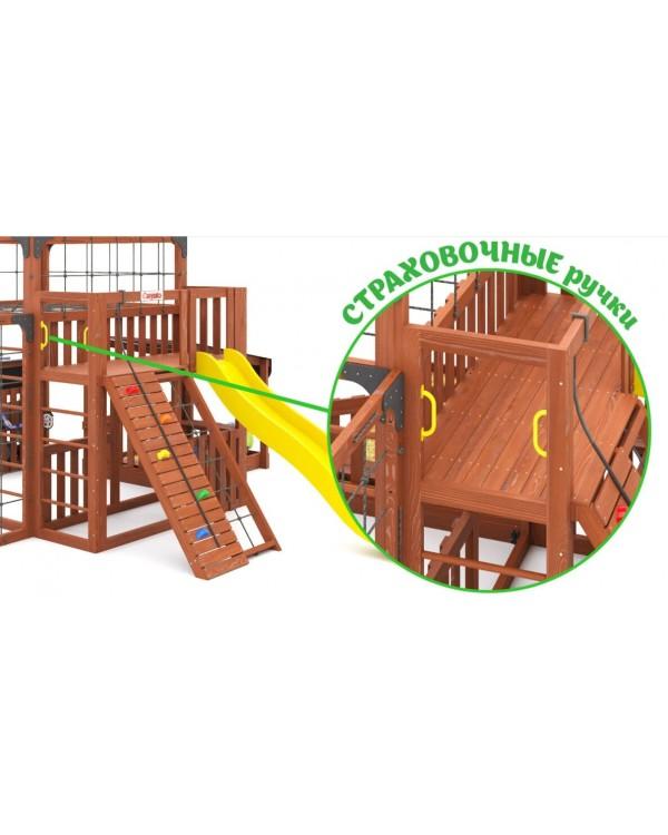 Детская площадка для дачи Савушка КУБ-5 Махагон