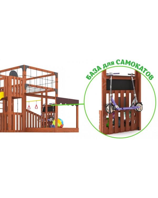 Детская площадка для дачи Савушка КУБ-5 Махагон