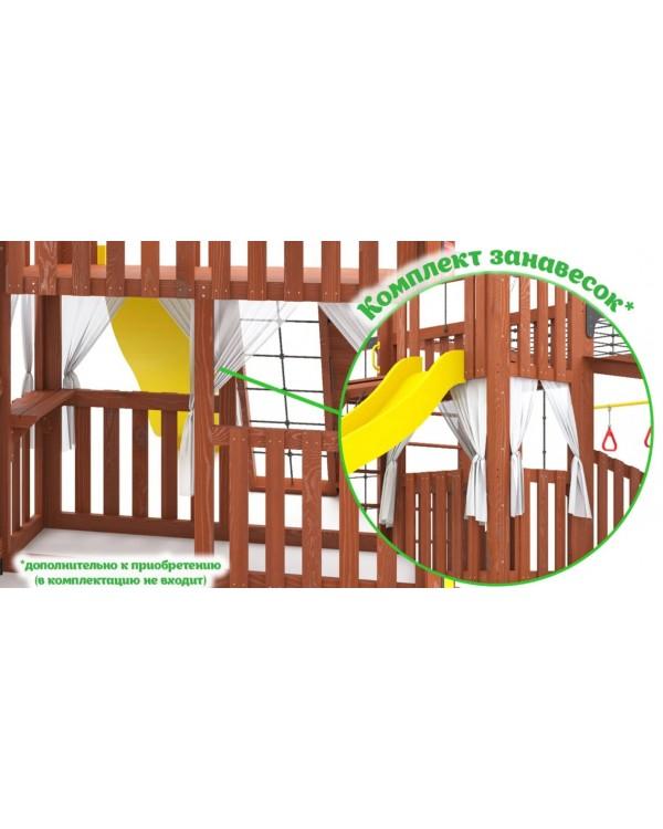 Детская площадка для дачи Савушка КУБ-5 Махагон