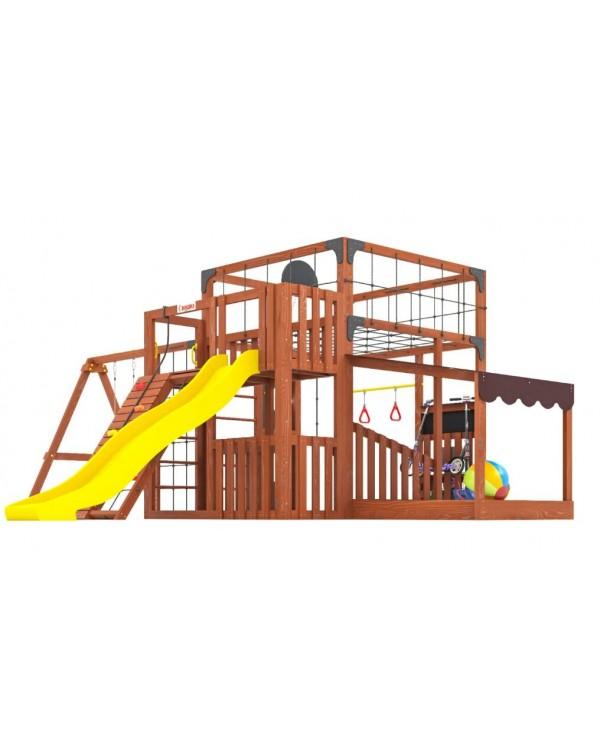 Детская площадка для дачи Савушка КУБ-5 Махагон