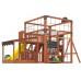Детская площадка для дачи Савушка КУБ-5 Махагон