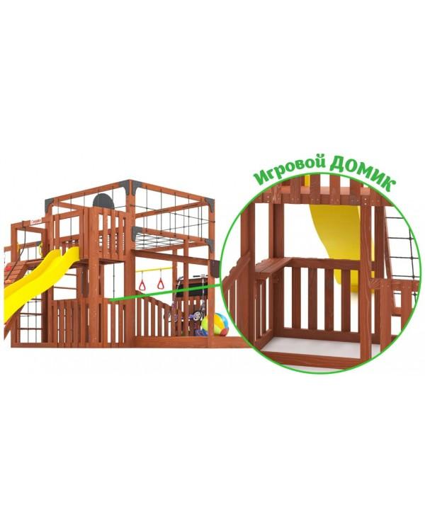 Детская площадка для дачи Савушка КУБ-5 Махагон