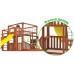 Детская площадка для дачи Савушка КУБ-5 Махагон