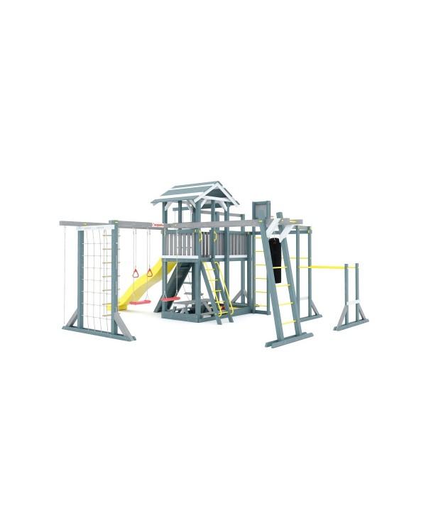 Детская спортивная площадка для дачи Савушка Семейная Индиго