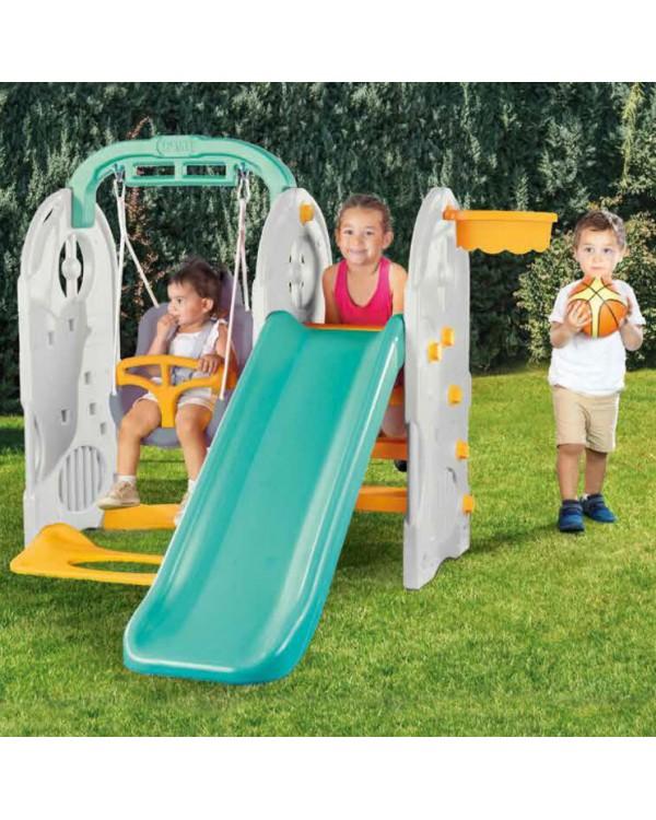 Игровой комплекс Dolu 4 в 1 / 2623 бирюзовый