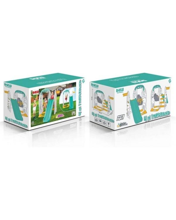 Игровой комплекс Dolu 4 в 1 / 2623 бирюзовый