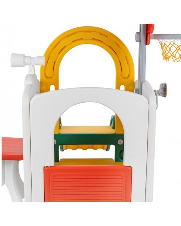 Горка-комплекс Pituso Fun Space FE-HT-TQK01 зеленый желтый