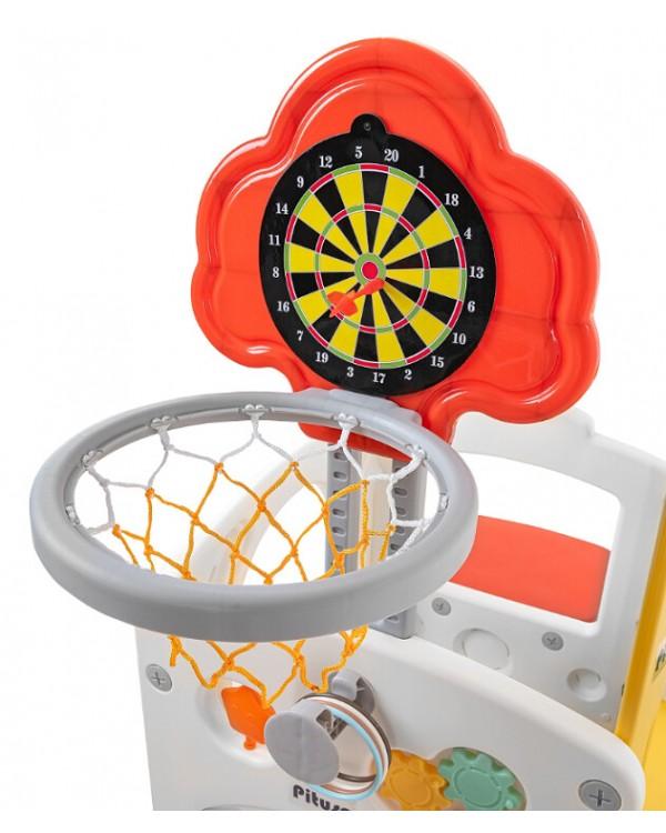 Горка-комплекс Pituso Fun Space FE-HT-TQK01 зеленый желтый