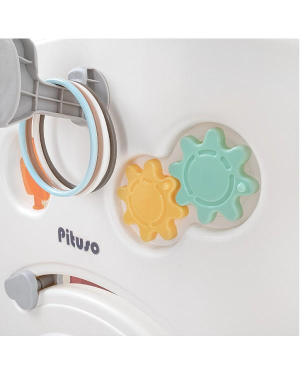 Горка-комплекс Pituso Fun Space FE-HT-TQK01 зеленый желтый