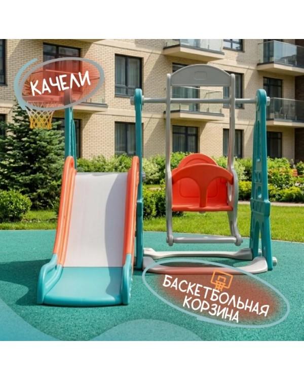 Горка-комплекс Sundays Эйфелева башня A30020 красный