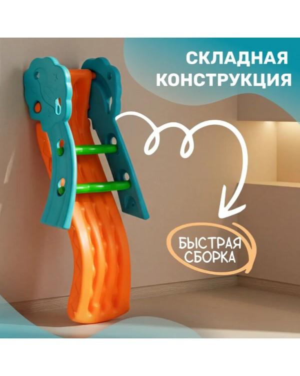 Горка Sundays Цветочная A20007 голубой