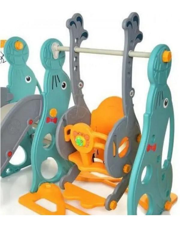 Горка-комплекс Sundays Дельфин WJ-A10023 зеленый