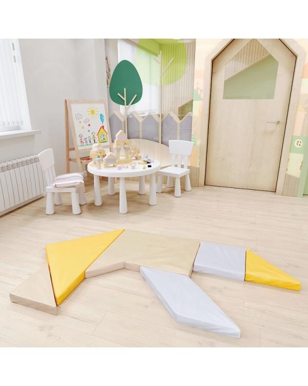 Мягкий модуль Танграм Romana ДМФ-МК-01.95.12 Pastel