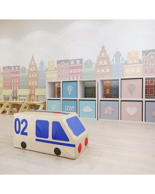 Контурная игрушка Фургон Полиция ДМФ-МК-01.23.03