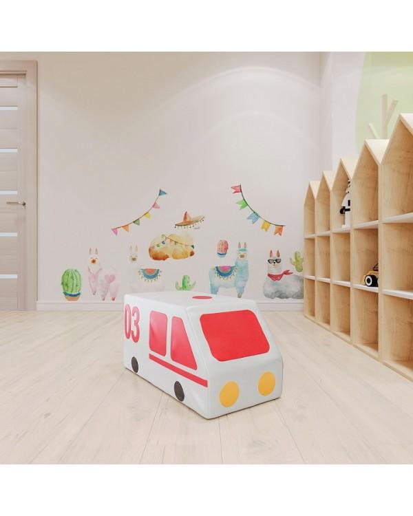 Контурная игрушка Фургон Скорая помощь ДМФ-МК-01.23.04