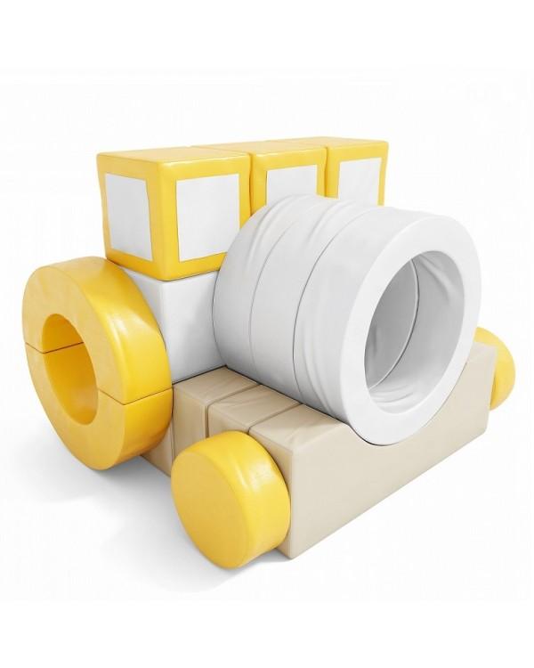 ТМягкий игровой комплекс Трактор Romana ДМФ-МК-21.79.01 Pastel