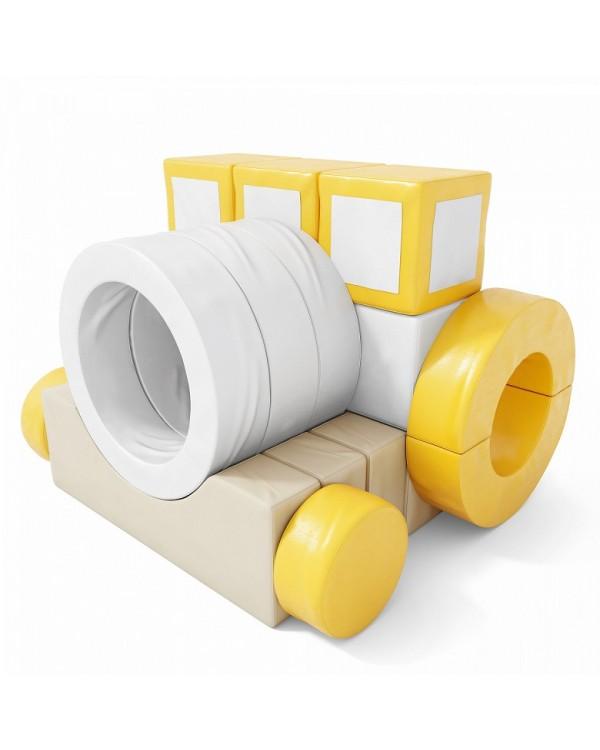 ТМягкий игровой комплекс Трактор Romana ДМФ-МК-21.79.01 Pastel