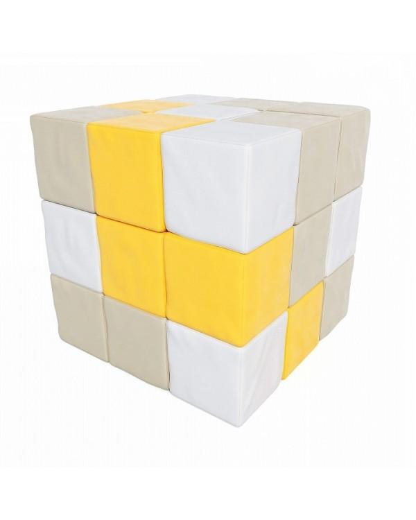 Мягкий конструктор Кубик-рубик ДМФ-МК-27.90.13 Pastel
