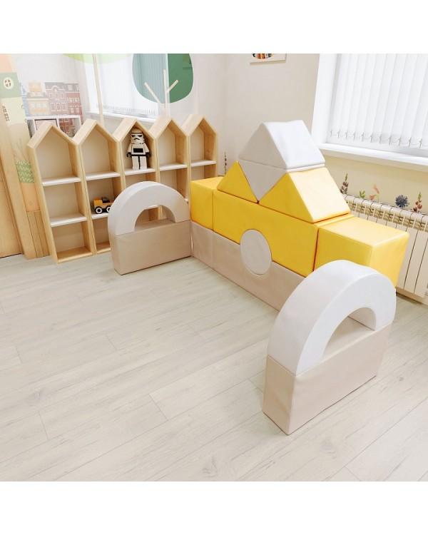 Мягкий конструктор Теремок ДМФ-МК-15.90.08 Pastel