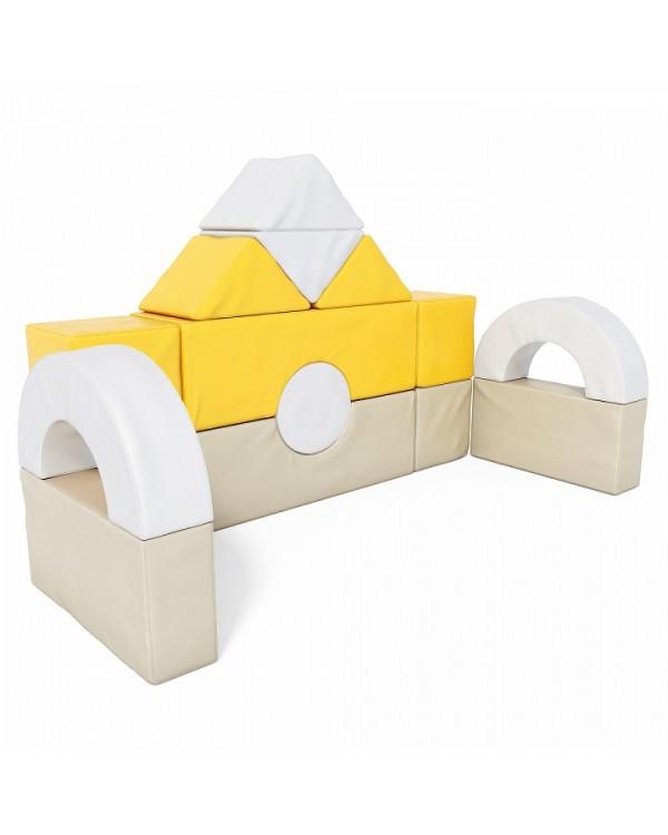 Мягкий конструктор Теремок ДМФ-МК-15.90.08 Pastel