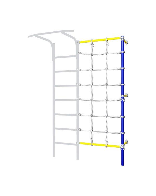 Комплект с канатным лазом к стене
