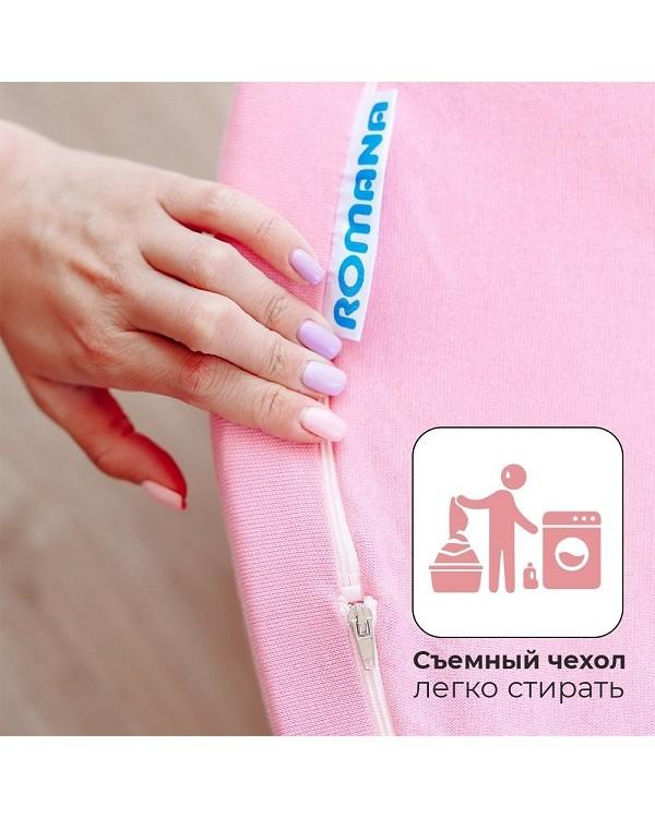 Сухой бассейн Romana Easy ДМФ-МК-02.53.03 розовый с розовыми шариками