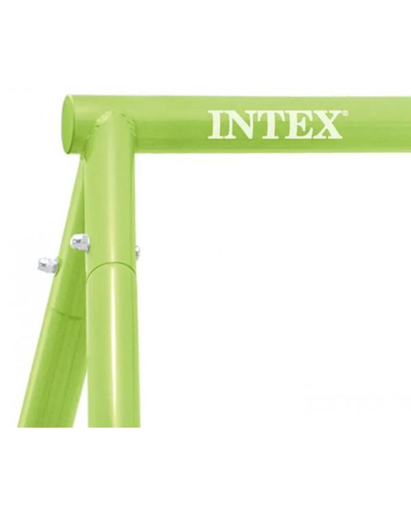 Качели Intex 44120 зеленый голубой Качели Intex 44120 зеленый голубой