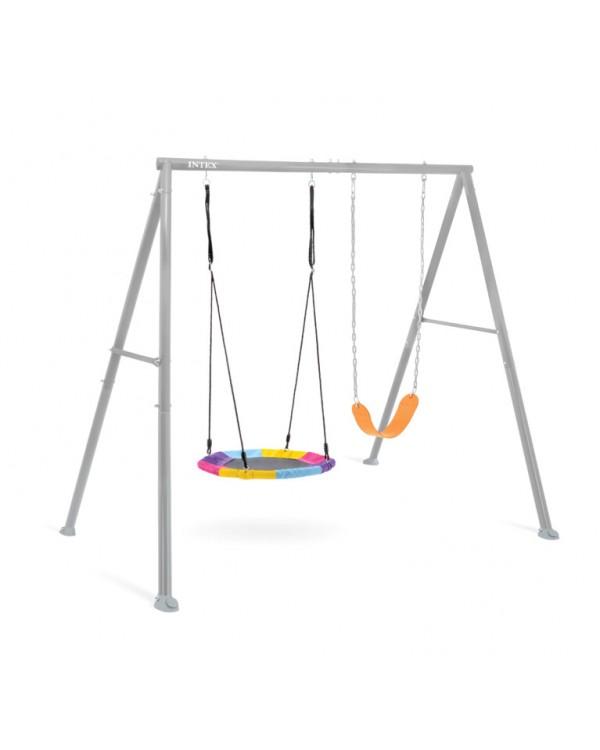 Качели Intex 44126 серый