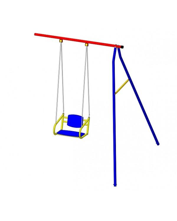 Уличный спортивный комплекс для дачи Пионер-дачный Юла ЦК-2М плюс с сеткой