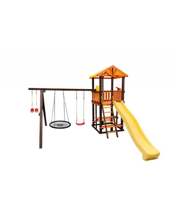 Детский спортивный комплекс Perfetto sport Bari-3 Паутина для дачи