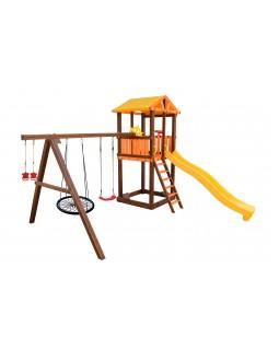 Детский спортивный комплекс для дачи Perfetto sport Pitigliano-3 Паутина