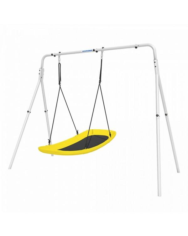 Качели двойные лодка качели Romana R.103.28.04 серый