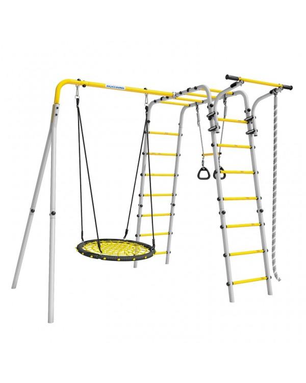 Дачный комплекс Весёлая лужайка-2 сетка-гнездо 80см качели Romana R 103.25.04