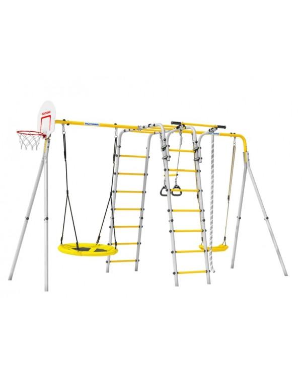 Дачный комплекс Romana Веселая лужайка-2-PRO комплект №7 серый жёлтый