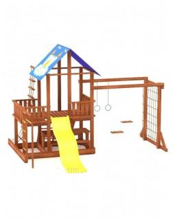 Игровой комплекс для детей Росинка-5 качели деревянные
