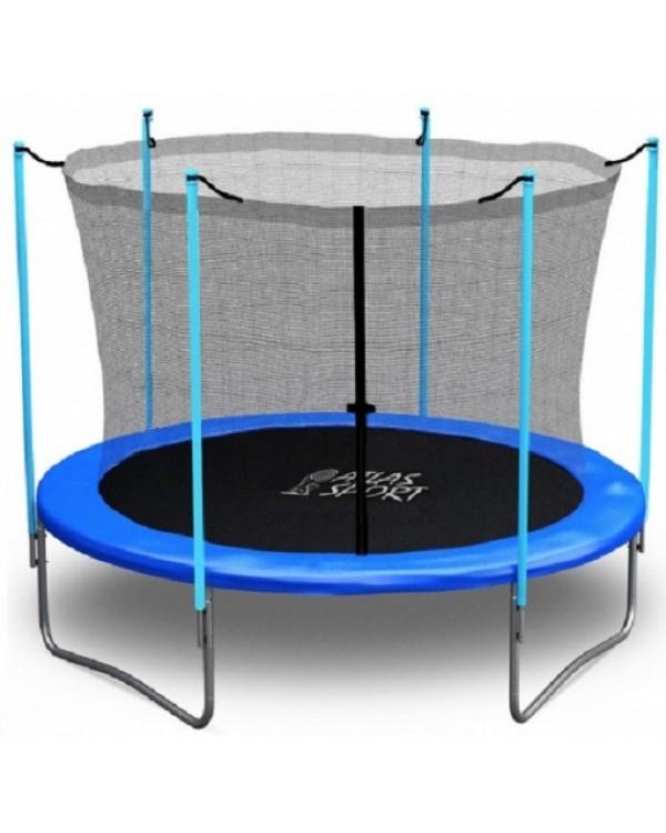 Батут Atlas Sport 183 см с внутренней сеткой BLUE